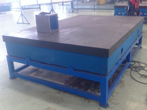 Cast iron surface plate Cast iron surface plate