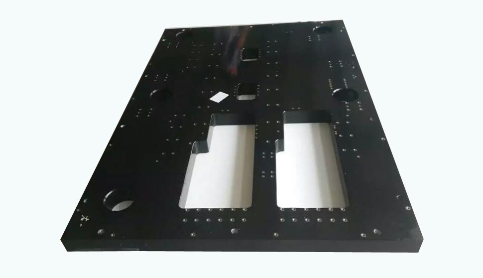 Precision granite surface inspection plate Precision granite surface inspection plate