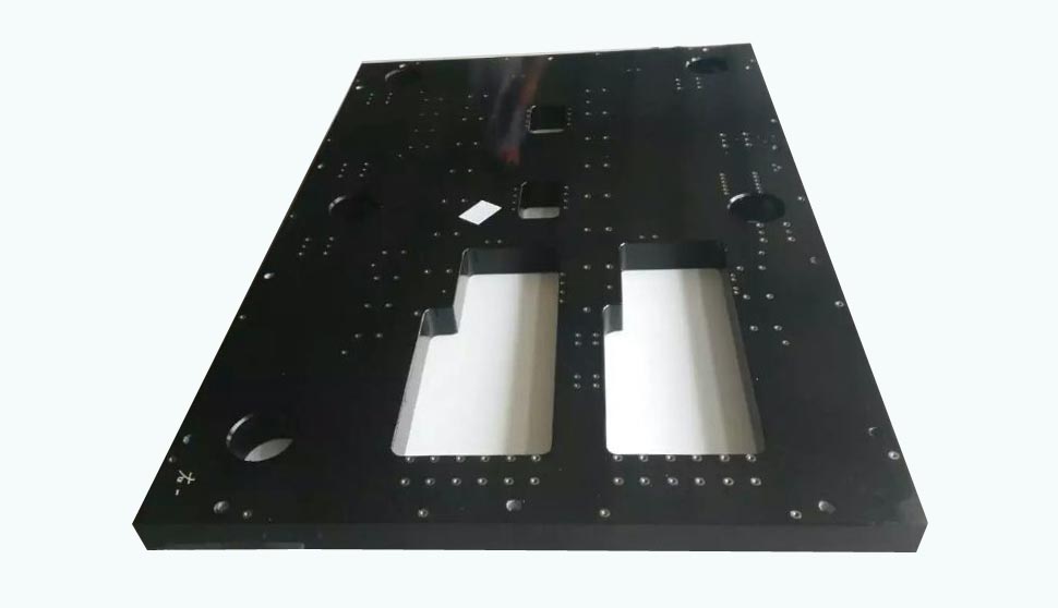 Precision granite surface inspection plate